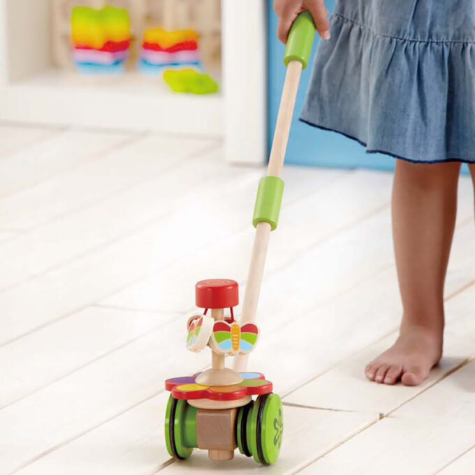 Lükatav mänguasi "Tantsivad liblikad"