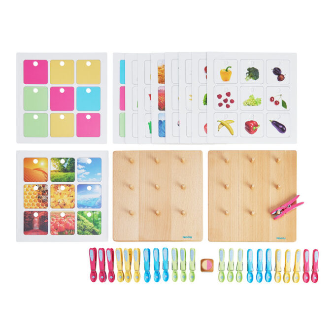 Motoorikamäng "Värvilised pesulõksud" (viimased tooted)