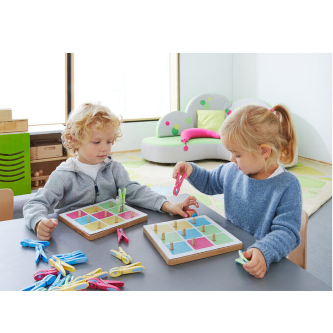 Motoorikamäng "Värvilised pesulõksud" (viimased tooted)