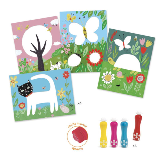 Värvimiskomplekt "Väikesed täpid"