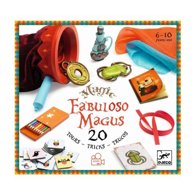 Mustkunsti komplekt "Fabuloso Magus" (20 trikki)