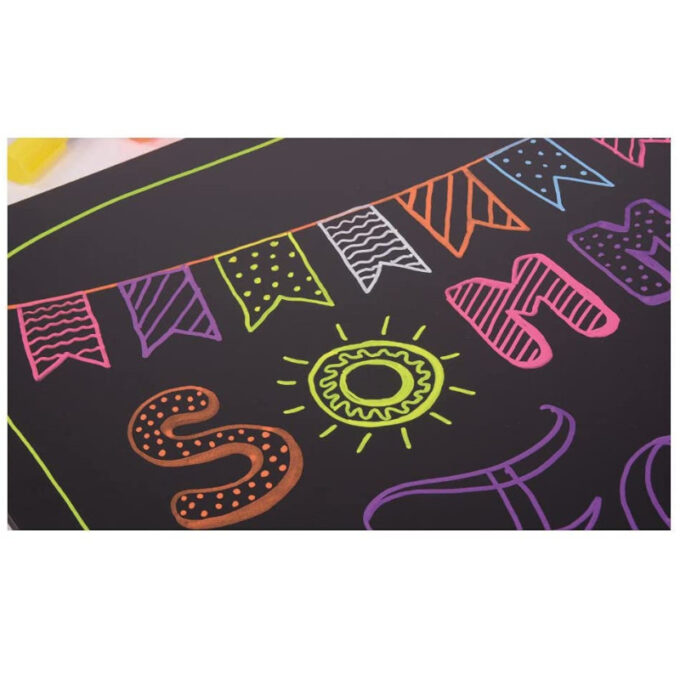 Kustutatavad neoonmarkerid (8 tk)