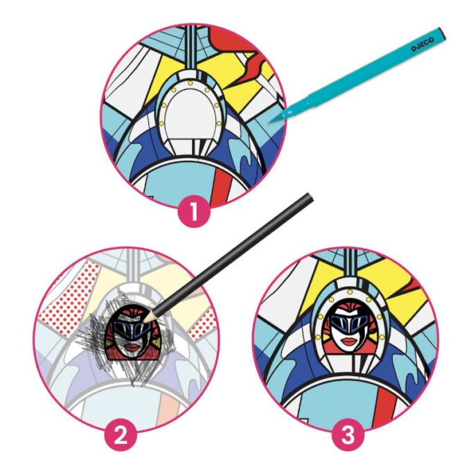 Kunstnikust inspireeritud "Roy Lichtenstein - Superkangelased"