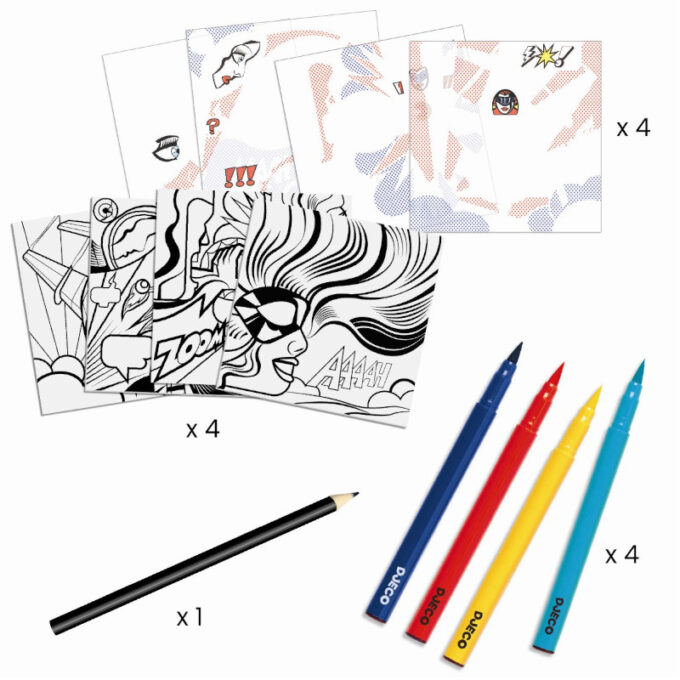 Kunstnikust inspireeritud "Roy Lichtenstein - Superkangelased"