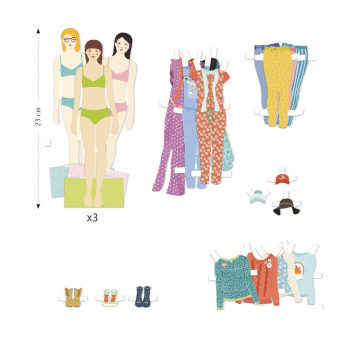 Pabernukkude komplekt "Suur riidekapp"