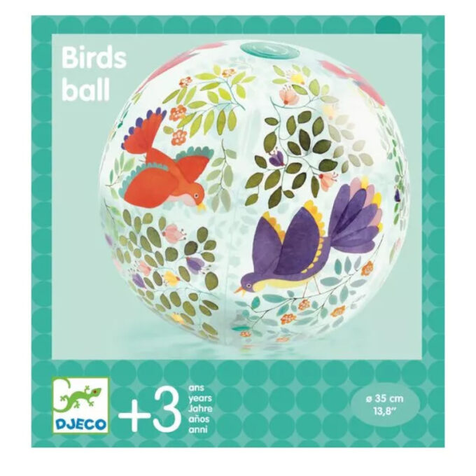 Täispuhutav rannapall "Linnud"