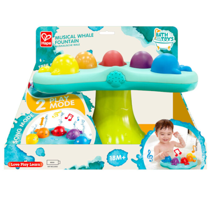 Vannimänguasi "Muusikaline purskkaev"