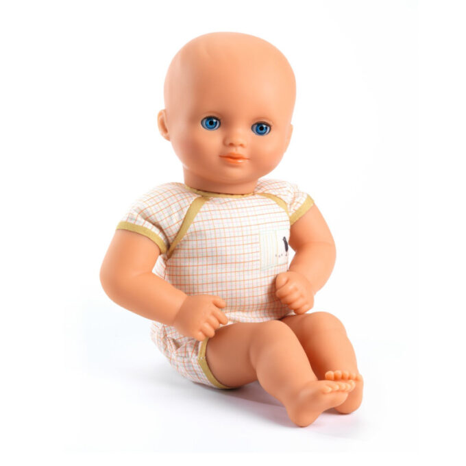 Pehme kehaga beebinukk "Canary" (32 cm)