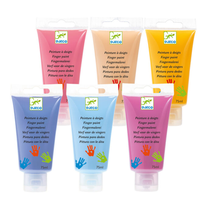 Näpuvärvide komplekt "Pastellid" (6tk)