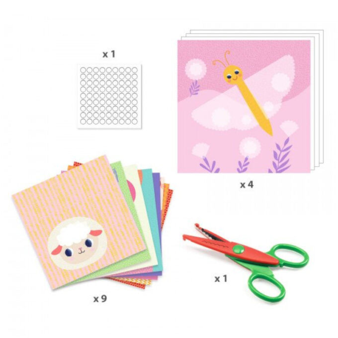 Meisterdamiskomplekt sik-sak kääridega