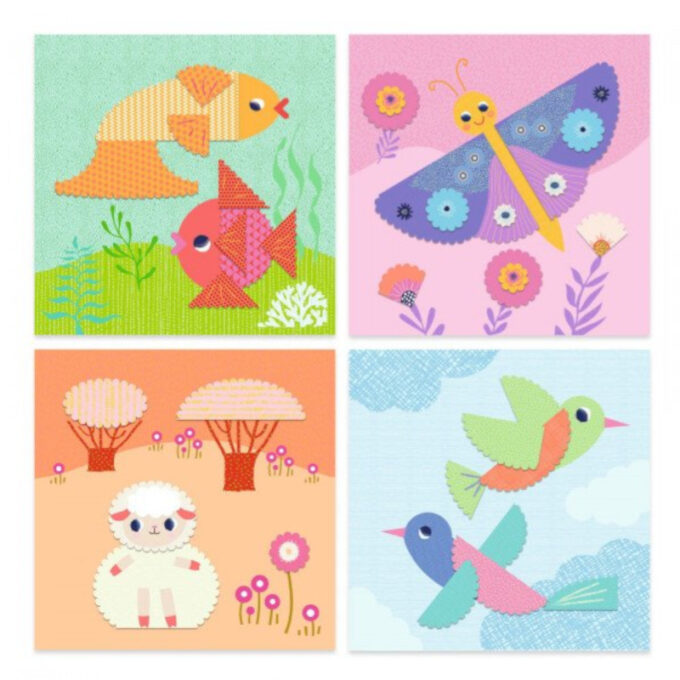 Meisterdamiskomplekt sik-sak kääridega