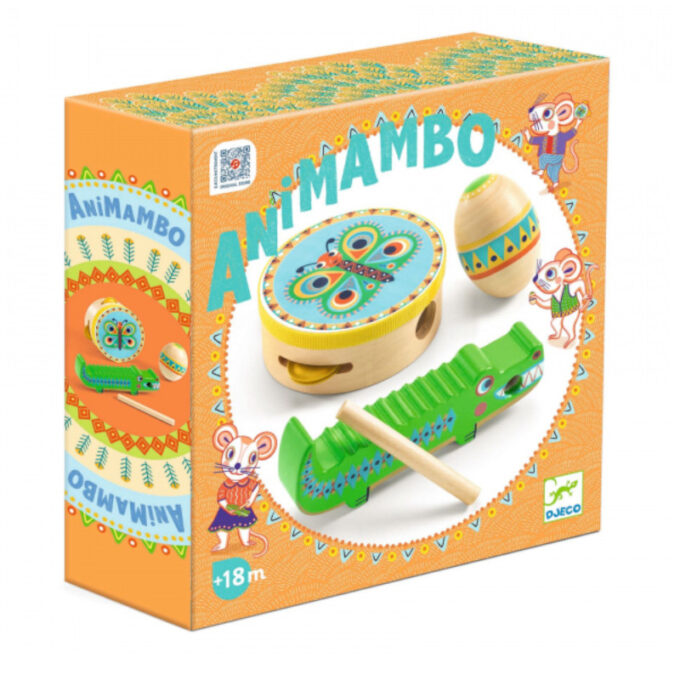 Väikelapse rütmipillid "Animambo"