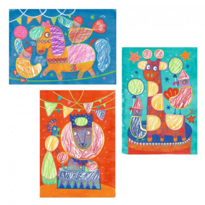 Värvimiskomplekt šabloonidega