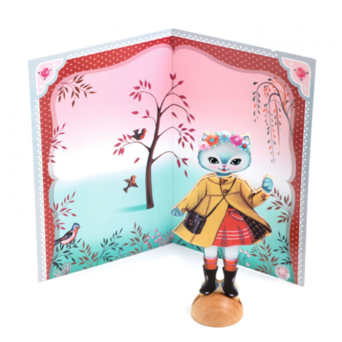 Korduvkasutatavad kleepsud "Kiisude garderoob"