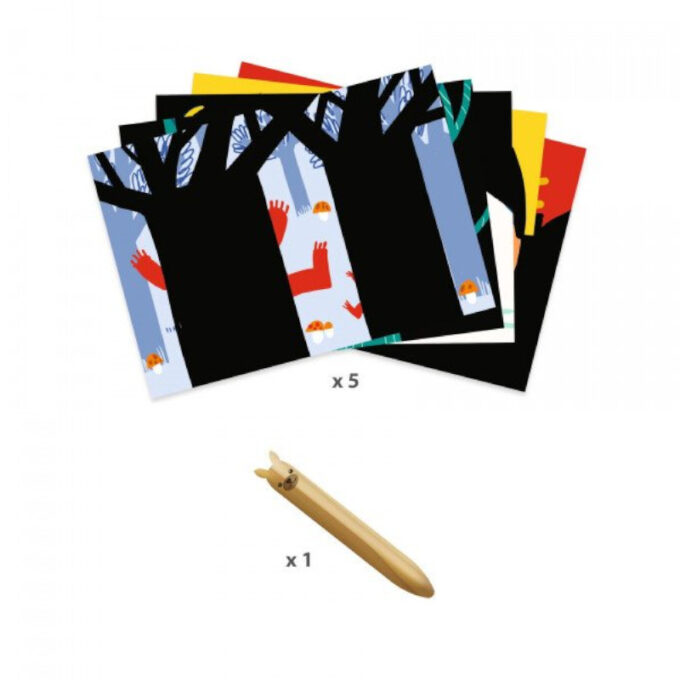 Kraapimiskunst "Loomad"