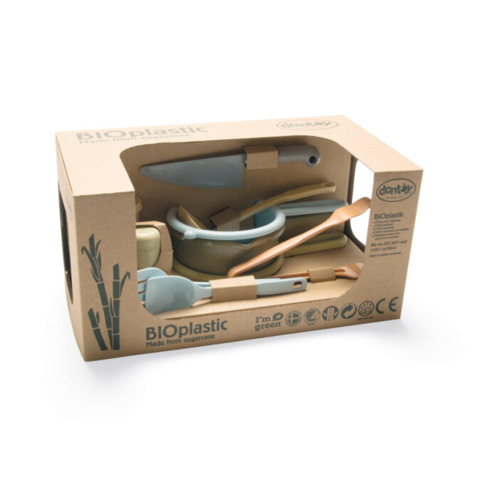 Bioplastist köögitarvikute komplekt