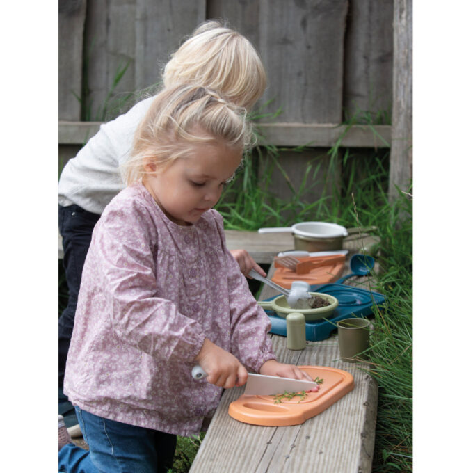 Bioplastist köögitarvikute komplekt