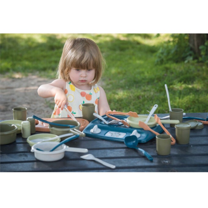 Bioplastist köögitarvikute komplekt