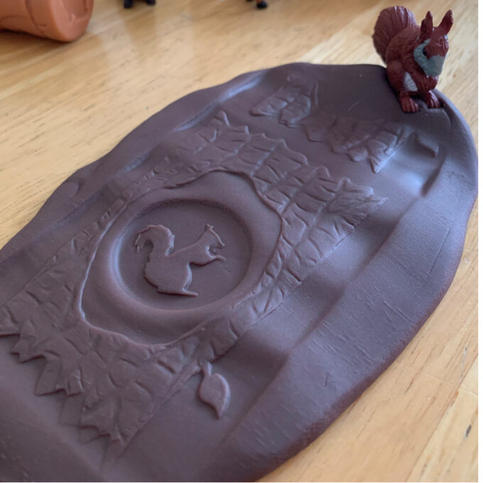 Kivist templirullid "Metsaelanikud"