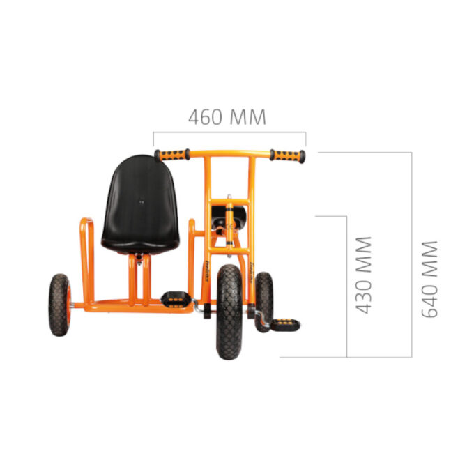 Külgkorviga taksoratas (vanusele 4+)