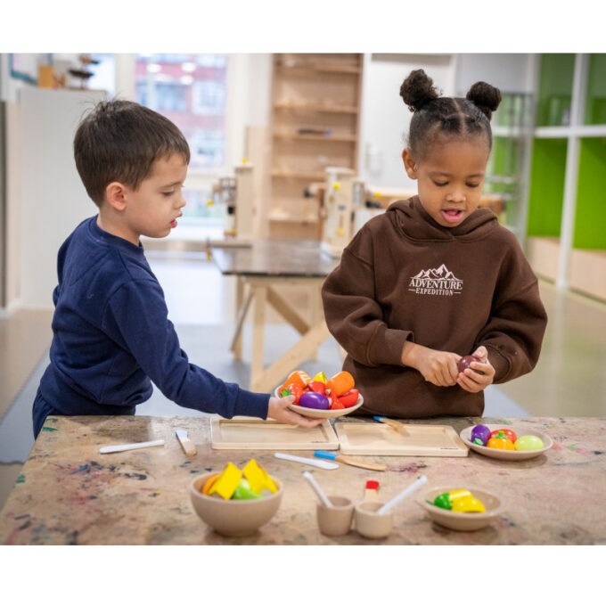 Lõigatavad puidust köögiviljad