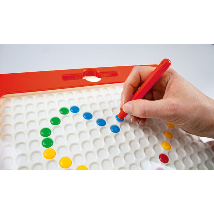 Suur magnetiline joonistamistahvel "Värvid"