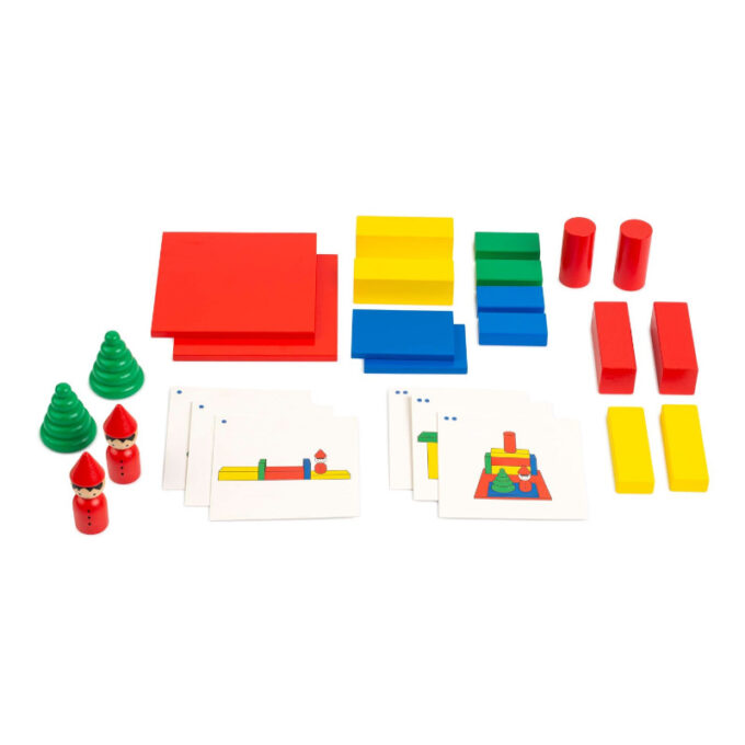 Geomeetriamäng "Ehitame koos"