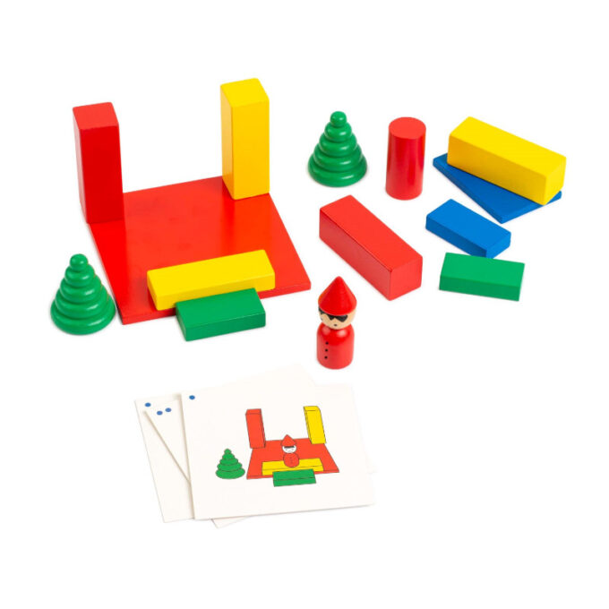 Geomeetriamäng "Ehitame koos"