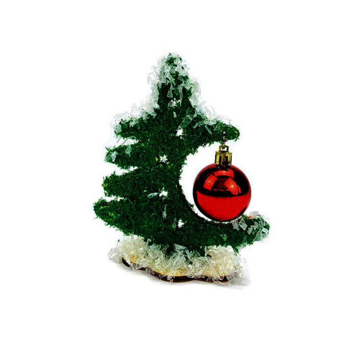 Jõuluehtega kuusepuu