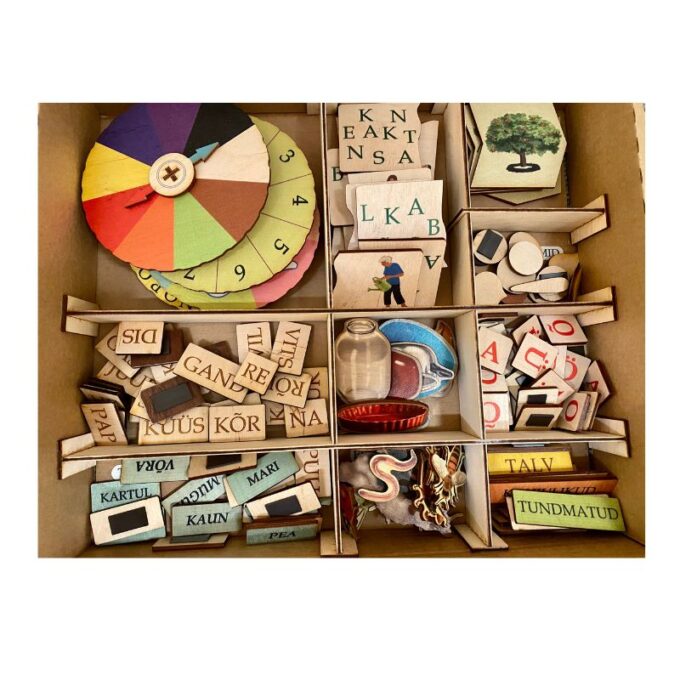 Suur magnetiline õppemäng "Aed" lisakomplekt