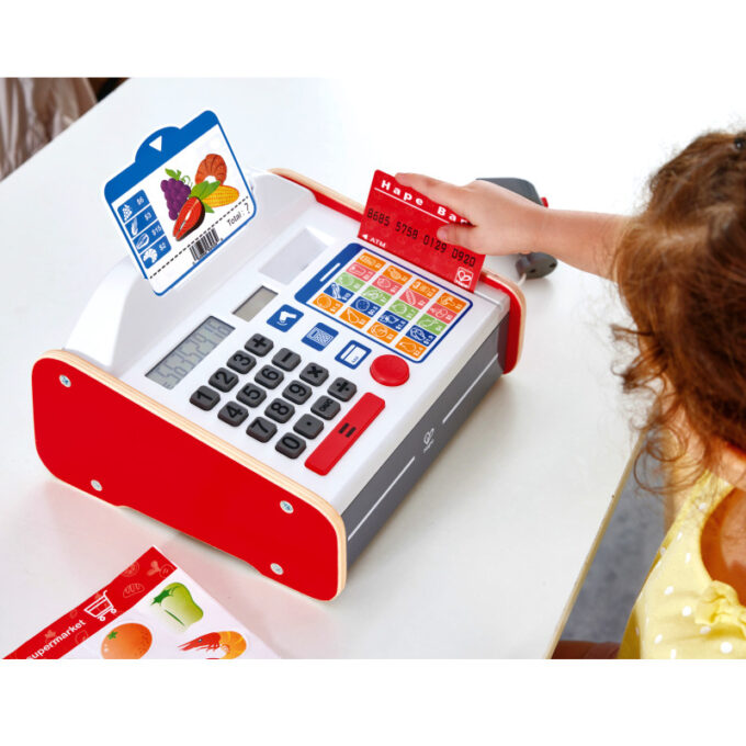 Elektrooniline kassa mängurahaga