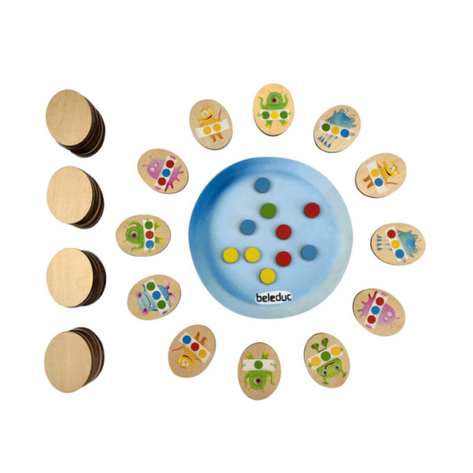 Tähelepanumäng "Kollide konfeti"