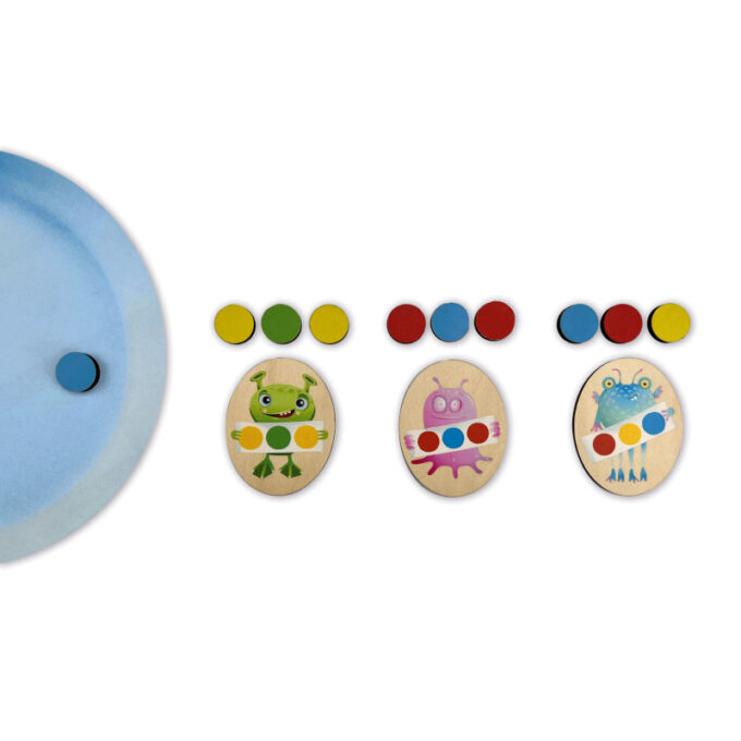 Tähelepanumäng "Kollide konfeti"