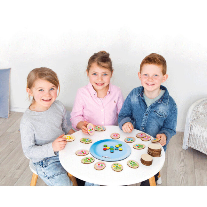 Tähelepanumäng "Kollide konfeti"