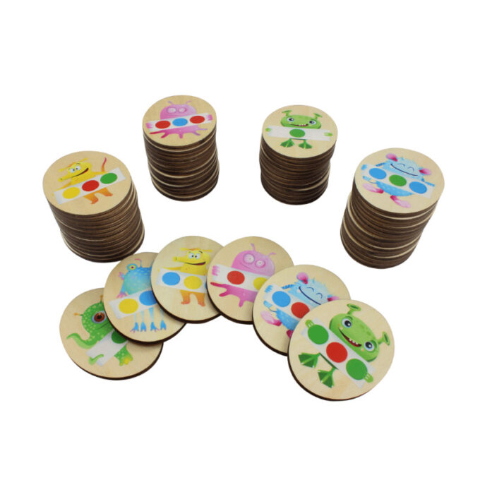 Tähelepanumäng "Kollide konfeti"