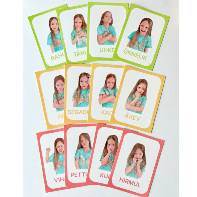 Tegevuskaardid "Tunded"