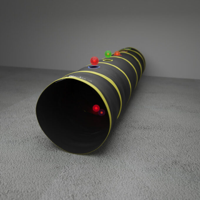 Tunnel sensoorsete LED pallidega