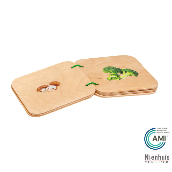 Puidust raamat "Köögiviljad" - Nienhuis