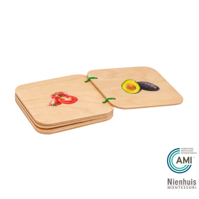 Puidust raamat "Köögiviljad" - Nienhuis