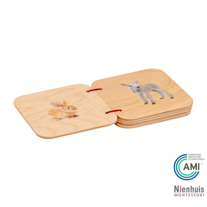 Puidust raamat "Lemmikloomad" - Nienhuis