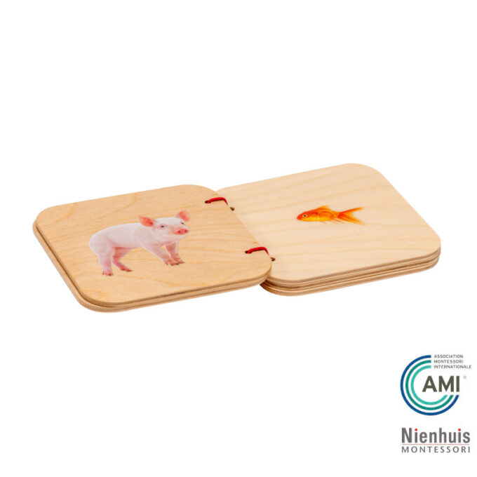 Puidust raamat "Lemmikloomad" - Nienhuis