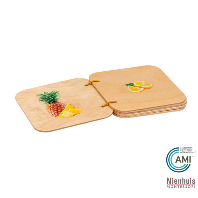 Puidust raamat "Puuviljad" - Nienhuis