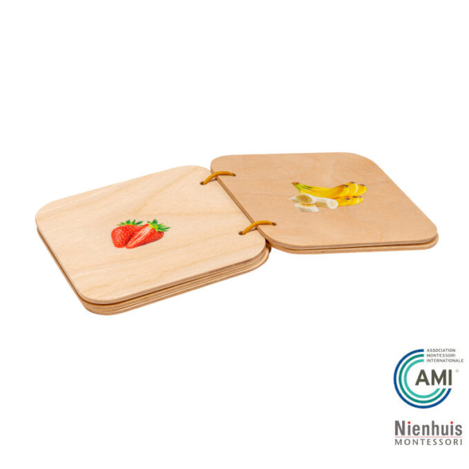 Puidust raamat "Puuviljad" - Nienhuis