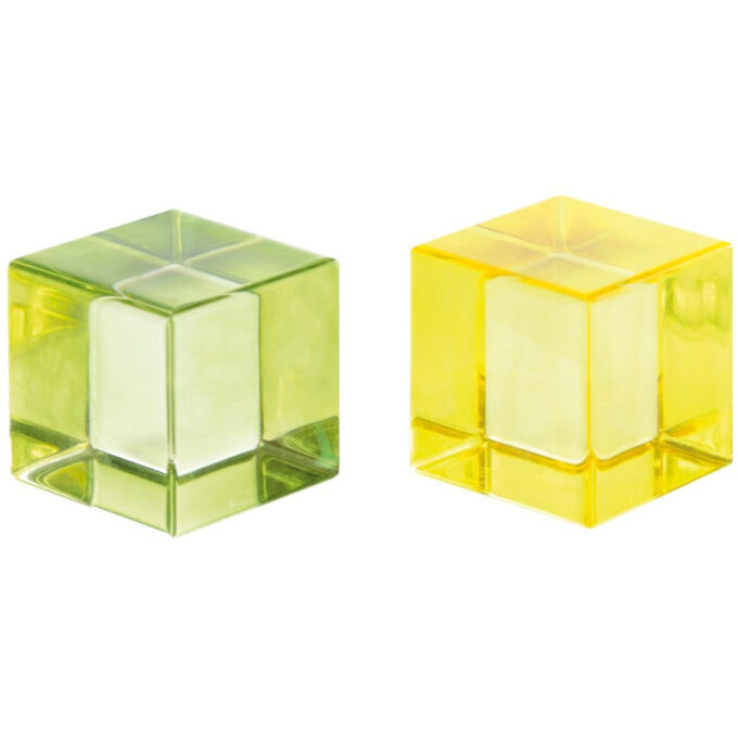 Akrüülkuubikud 2,5 cm (10 tk)