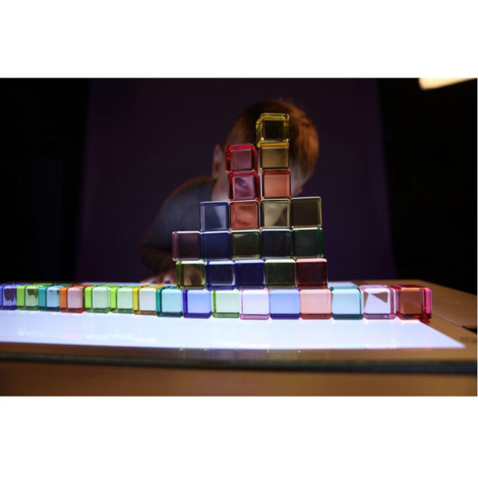 Akrüülkuubikud 2,5 cm (10 tk)