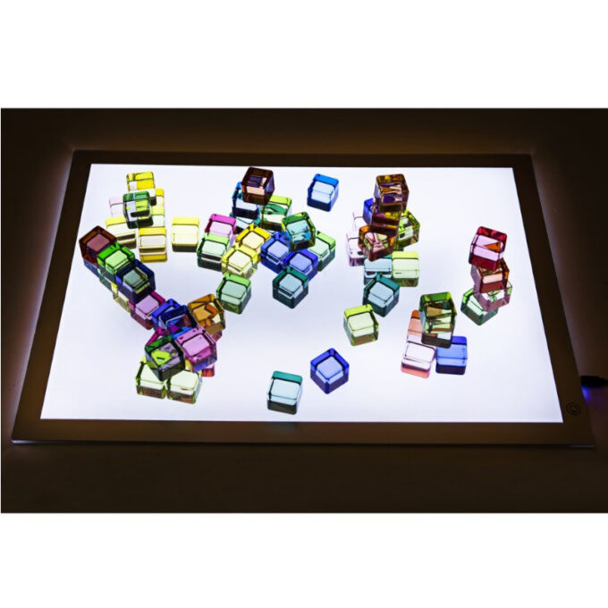 Akrüülkuubikud 2,5 cm (10 tk)