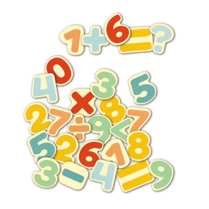 Magnetilised numbrid (54 tk)