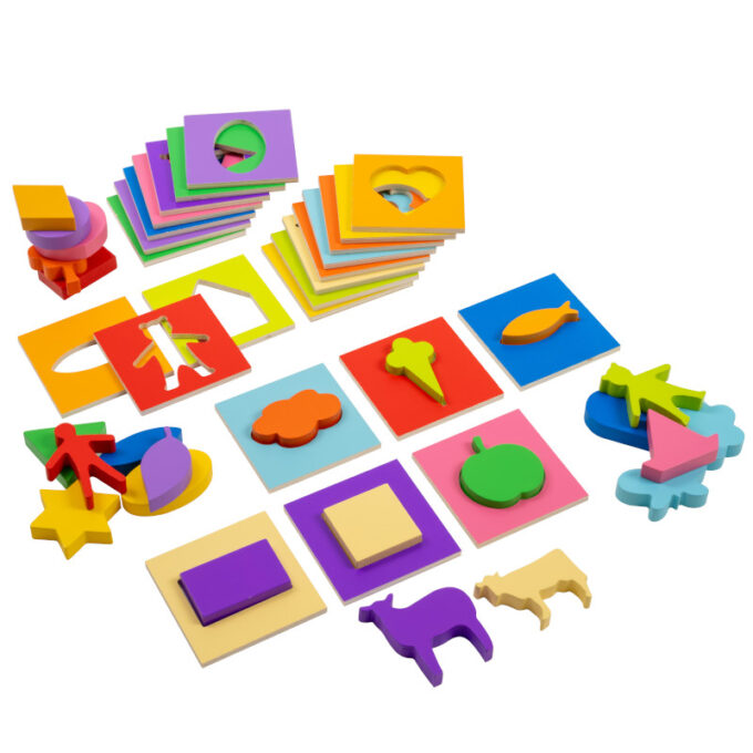 Kompimismäng "Ühenda kujundid"