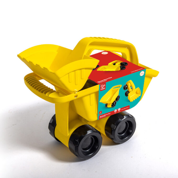 Ratastel liivakühvel kalluriga