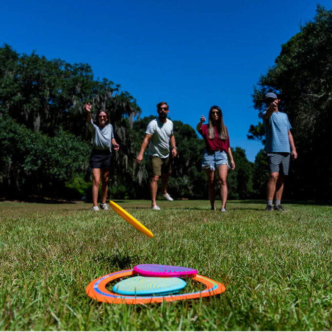 Kaasaskantav osavusmäng "Disc golf"